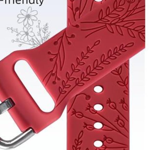 NEW Red Apple Watch Band with Charms main image 5